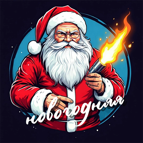 Новогодняя — обложка