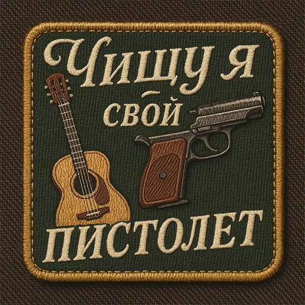 Чищу я свой пистолет — обложка