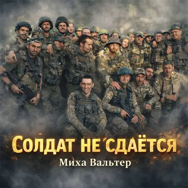 Солдат не сдаётся (59 танковому полку) — обложка