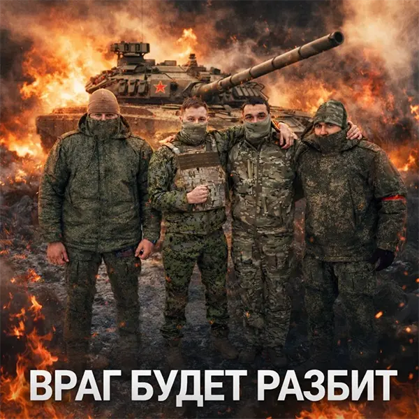 Враг будет разбит — обложка